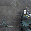 Soho Studio Marmi D'Italia 12" x 24" Amani Grey Polished