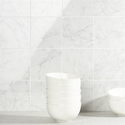 Soho Studio Marmi D'Italia 6" x 6" Bianco Gioia Matte