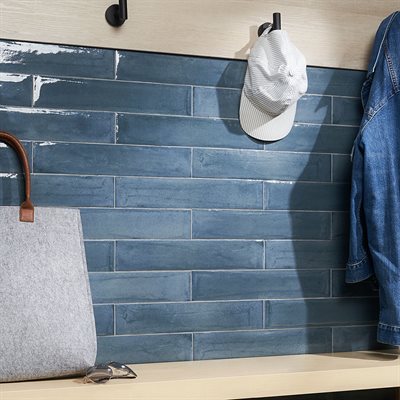 Soho Studio Frammenti 3" x 16" Brick Blue Note