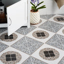 Soho Studio Frammenti 8" x 8" Deco Azur