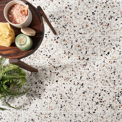 Soho Studio Frammenti 8" x 8" Macro Bianco