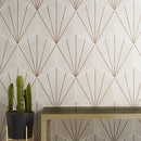 Soho Studio Piaka 12.59" x 14.48" Beams Taupe