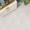 Soho Studio Piaka 12.59" x 14.48" Beams White