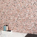 Soho Studio Wild Terrazzo 12.59" x 14.48" Pink Earth