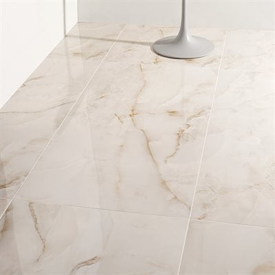 Soho Studio Luna 24" x 48" Onyx Pearl