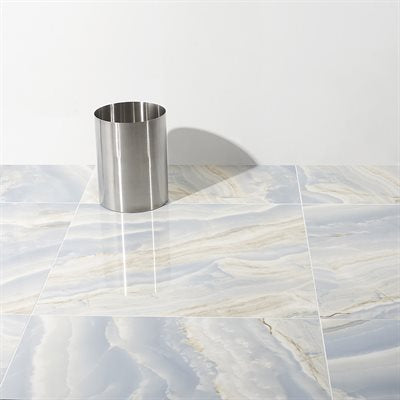 Soho Studio Luna 24" x 24" Onyx Opera Blue