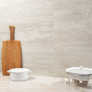 Soho Studio Everyday Travertine 12" x 24" Cream