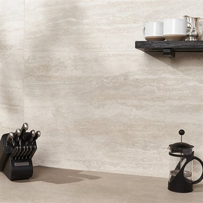 Soho Studio Everyday Travertine 24" x 48" Cream