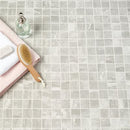 Soho Studio Everyday Travertine 2 x 2 11.81" x 11.81" Silver