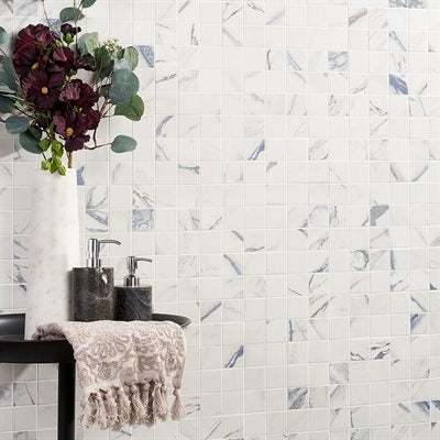 Soho Studio Calacatta Azul 12" x 12" Calacatta Azul