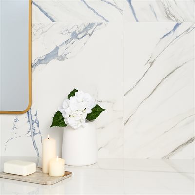 Soho Studio Calacatta Azul 24" x 24" Calacatta Azul Matte