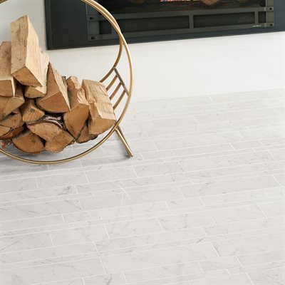 Soho Studio Lithe 11.41" x 11.69" Carrara Giola Polished