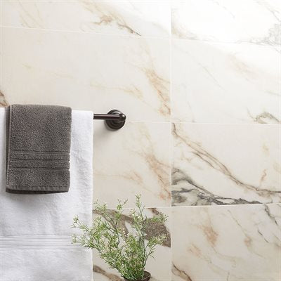 Soho Studio Lithe 12" x 24" Calacatta Rustico Polished