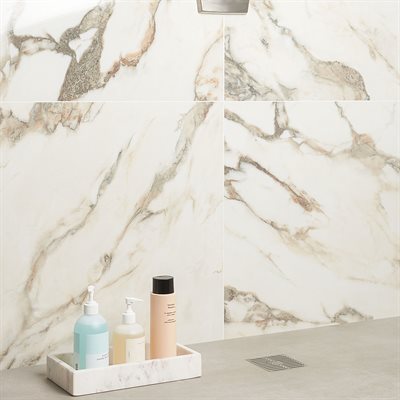 Soho Studio Lithe 24" x 24" Calacatta Rustico Polished