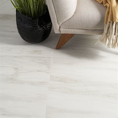 Soho Studio Lithe 12" x 24" Dolomite Snow Matte