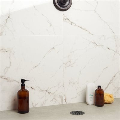 Soho Studio Lithe 24" x 24" Statuario Venato Polished