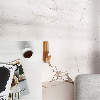 Soho Studio Lithe 24" x 48" Statuario Venato