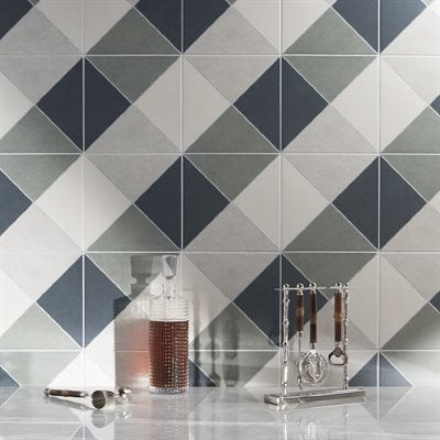 Soho Studio Artstract 8.78" x 8.78" Diamond Navy