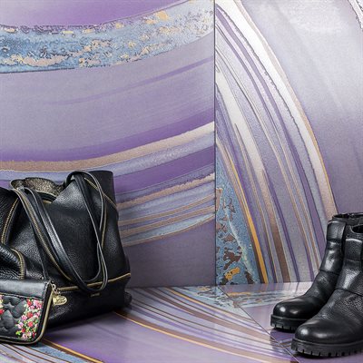 Soho Studio Agata 24" x 24" Viola