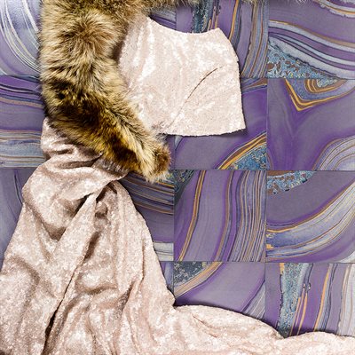 Soho Studio Agata 8" x 8" Viola