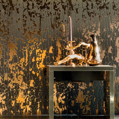 Soho Studio Art Abstract 24" x 48" Nero