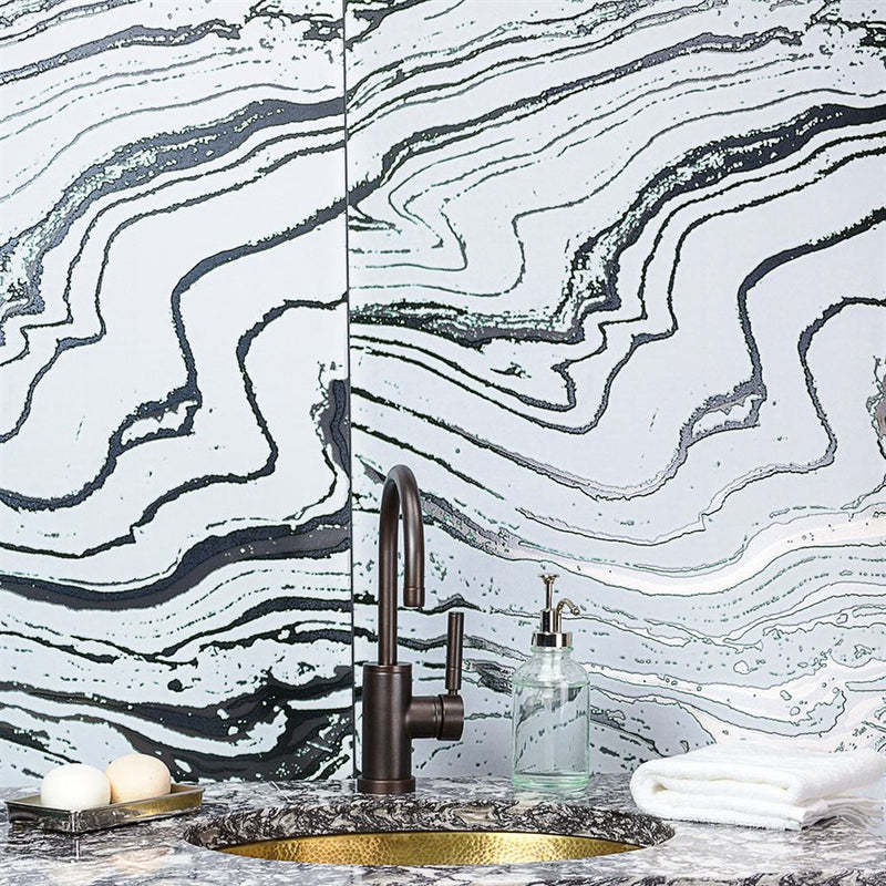 Soho Studio Chromium 24" x 48" White