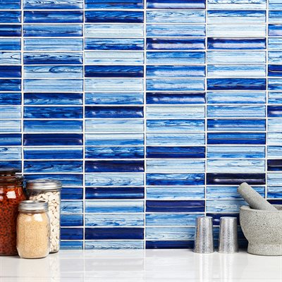 Soho Studio Brook Stacked 11.61" x 11.73" Azur