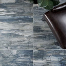 Soho Studio Pinebrook 23/64 12" x 24" Blue