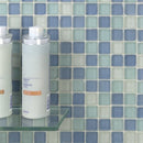 Soho Studio Beach Glass 1 x 1 12" x 12" Surf