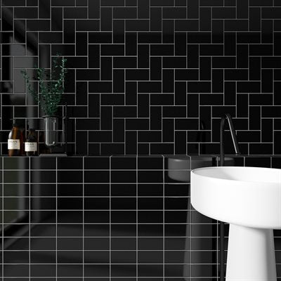 Soho Studio Market Street 3" x 6" Black