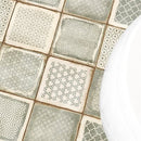 Soho Studio Bernalillo Deco 8" x 8" Green