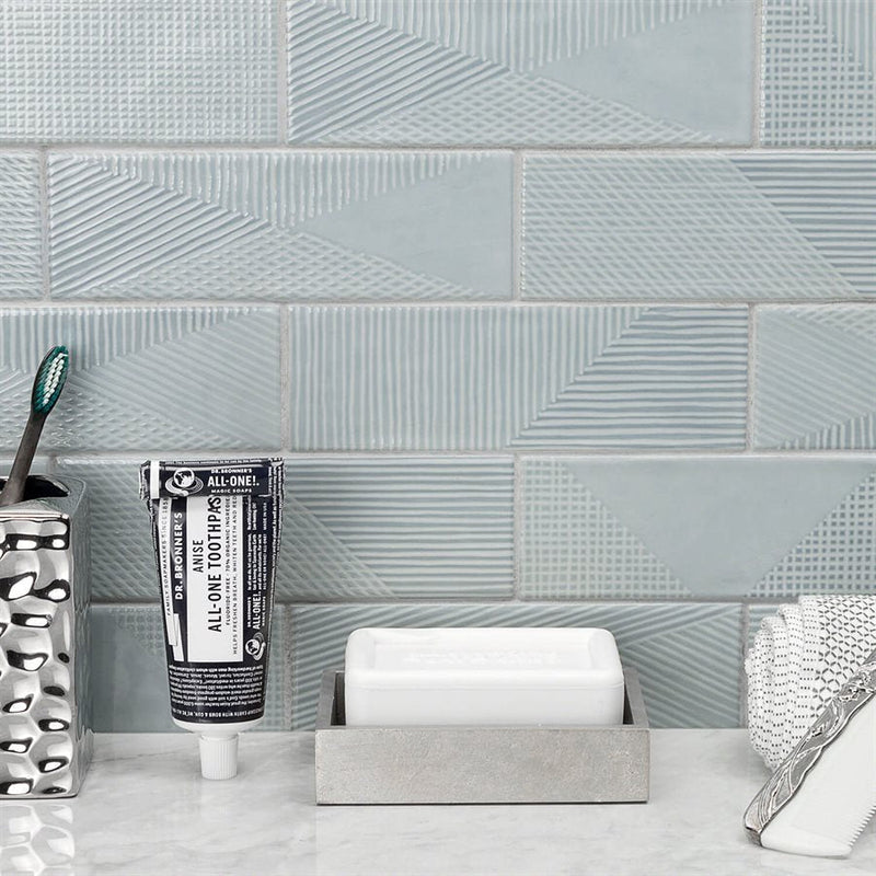 Soho Studio Fragments 2" x 8" Ash Blue