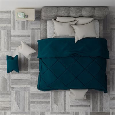 Soho Studio Barnard 24" x 24" Silver