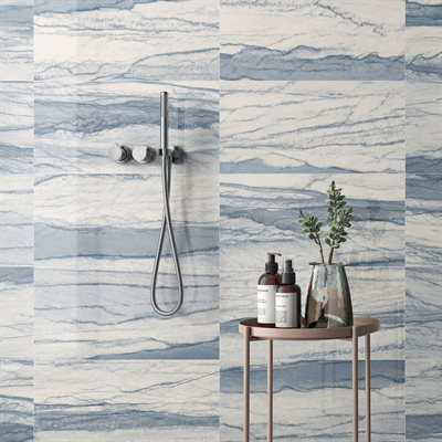 Soho Studio Macauba Azul 12" x 24" Azul Polished