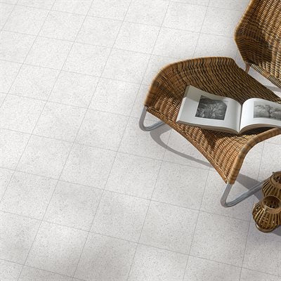 Soho Studio GeoPrism 8" x 8" Terrazzo Grigio