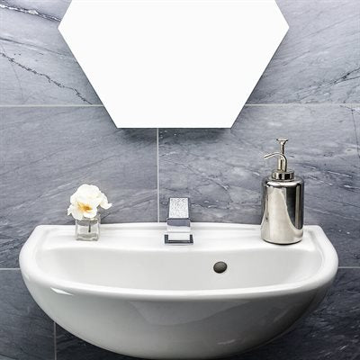 Soho Studio Burlington 12" x 24" Gray