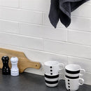 Soho Studio Rumba 3" x 12" Blanco