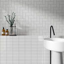 Soho Studio Market Street 3" x 6" Light Gray