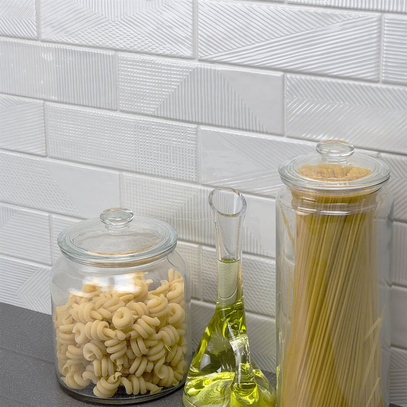 Soho Studio Fragments 2" x 8" Light Grey