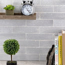 Soho Studio Kayoki Plica 2.38" x 9.5" Polished White