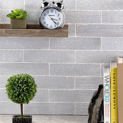 Soho Studio Kayoki Plica 2.38" x 9.5" Polished White