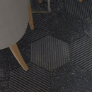 Soho Studio Casterly Rock Deco 8.86" x 10.20" Antracita