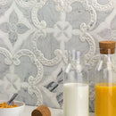 Soho Studio Mj Aeonian 8.38" x 16.75" Grigio Thassos Carrara