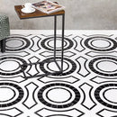 Soho Studio Mj Colesseo 19.75" x 19.63" Crystallized Porcelain & Black Jade