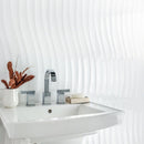 Soho Studio Flow 12" x 36" Wave Bianco