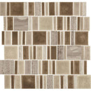 Marazzi Midpark Mosaics 12.57" x 13.37"-Glass & Stone Mosaic-Marazzi-Sandbox-12.57" x 13.37"-State Tile