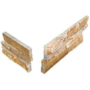 American Olean Stacked Stone Corner 6" x 24"-Natural Stone Tile-American Olean-Shanghai Rust-6" x 24"-State Tile