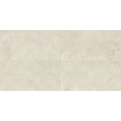 Daltile Chord 12" x 24"-Porcelain Tile-Daltile-Sonata White Textured-12" x 24"-State Tile