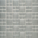 Daltile Metallica 12" x 12"-Metal Mosaic-Daltile-Square Combination Brushed Stainless Steel-12" x 12"-State Tile