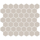 American Olean Color Story Mosaic Hex 1.5" 10.25" x 11.63"-Ceramic Mosaic-American Olean-Stable-10.25" x 11.63"-State Tile